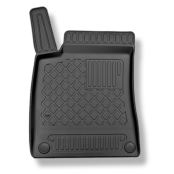 TPE Fußmatten Auto für Mercedes-Benz GLB X247 SUV (11.2019-....) - schwarz Automatten Autoteppiche - ohne dritte Sitzreihe