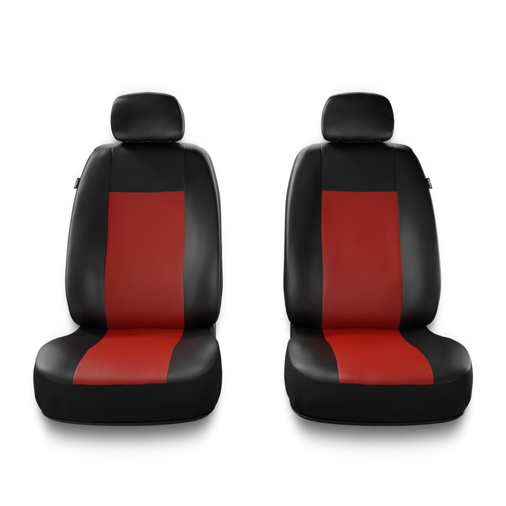 Universal Sitzbezüge Auto für Suzuki Swift II, III, IV, V, VI (1989-2019) -  Autositzbezüge Schonbezüge für Autositze - CM-RD rot
