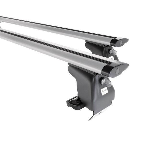 Aluminium-Dachträger für DS 4 (2011-2018) - silbern Dachträger Dachgepäckträger - ohne Montagelemente