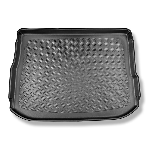 Kofferraumwanne für Nissan Qashqai III J12 Mild Hybrid Crossover (06.2021-....) - Kofferraummatte rutschfest Schutzmatte - erhöhte Ladefläche; Varioboden im hoechsten Ebene (Flexi-Board)