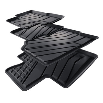 TPE Fußmatten Auto für Hyundai Tucson III HEV Hybrid SUV (2020-....) - schwarz A