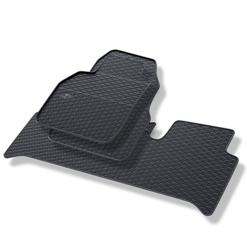 Gummifußmatten Auto für Renault Scenic II MPV (2003-2009) - Gummimatten Gummi Fu