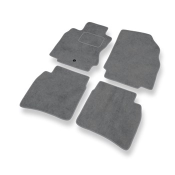 Fußmatten Auto für Nissan Note E11 MPV (2006-2013) - Premium Velours Automatten 