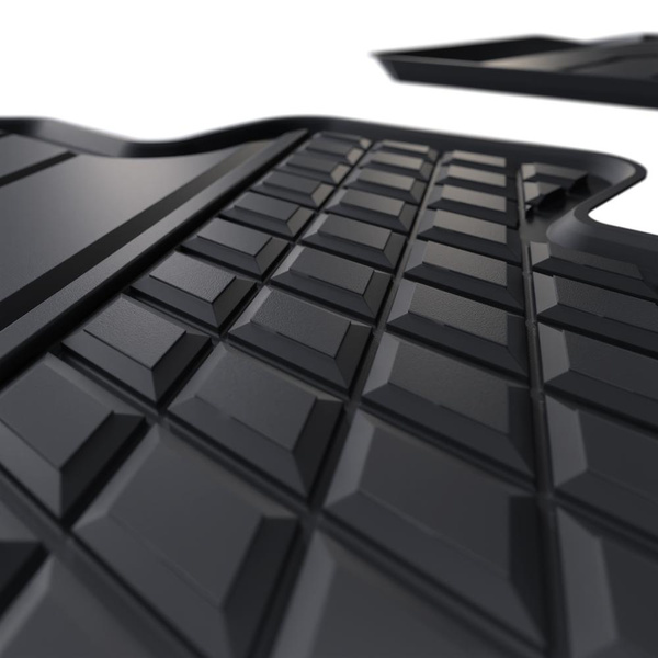 TPE Fußmatten Auto für Toyota Camry IX Limousine (2018-....) - schwarz Automatten Autoteppiche