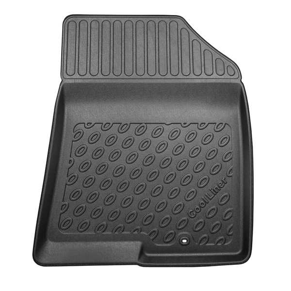 Set Kofferraumschale und angepasste Autoteppiche TPE PREMIUM für: Kia Carens IV MPV (04.2013-08.2019) - 5 Sizte; 3. Reihe umgelegt