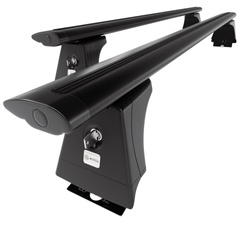 Aluminium-Dachträger für Fiat Ducato III (2006-2014) - schwarz Dachträger Dachgepäckträger - Montagepunkte