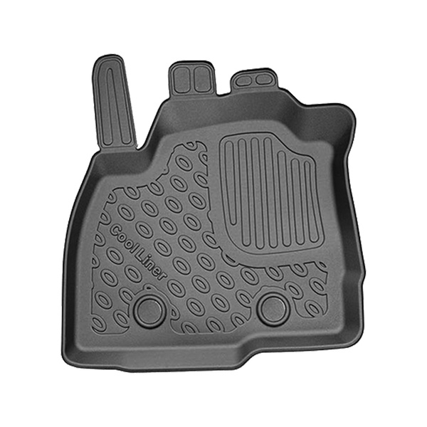 TPE Fußmatten Auto für Dacia Bigster Mild Hybrid SUV (03.2025-....) - schwarz Automatten Autoteppiche