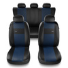 Universal Sitzbezüge Auto für Seat Mii (2011-2018) - Autositzbezüge Schonbezüge für Autositze - XL-BL