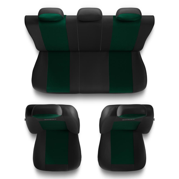 Universal Sitzbezüge Auto für Mitsubishi Grandis (2003-2011) - Autositzbezüge Schonbezüge für Autositze - S-GR