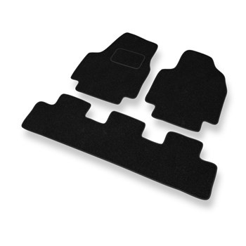 Fußmatten Auto für Fiat Scudo I Kombi (1995-2007) - schwarze Automatten Autotepp