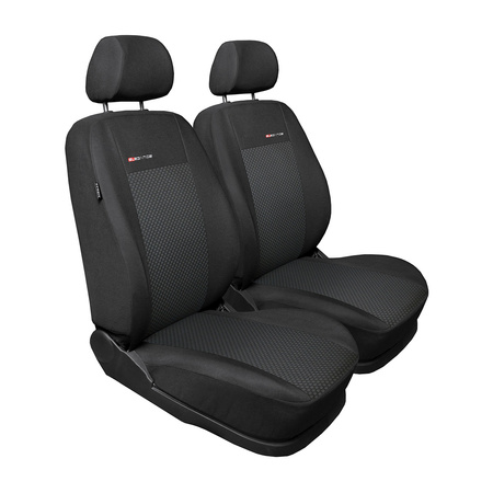 Maßgeschneiderte Sitzbezüge Auto für Volkswagen Caddy III Cargo (2004-2015) - Autositzbezüge Schonbezüge für Autositze - nur vordere Sitze - E3