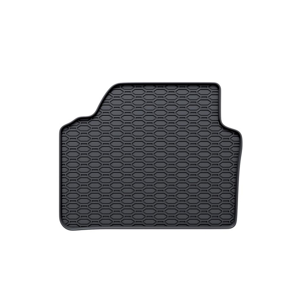 Gummifußmatten Auto für BMW 3er E90, E91 Limousine, Touring (2004-2013) - Gummimatten Gummi Fußmatten - schwarz - 4 Stk.