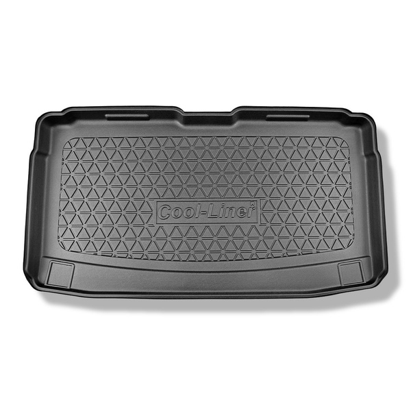Kofferraumwanne für Volkswagen Caddy V Maxi Van (11.2020-....) - Kofferraummatte rutschfest Schutzmatte - 7 Sitze; hinter der dritten Sitzreihe