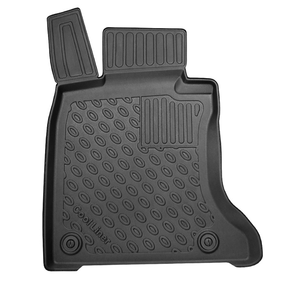 TPE Fußmatten Auto für BMW 5er E60 Limousine (07.2003-02.2010) - schwarz Automatten Autoteppiche