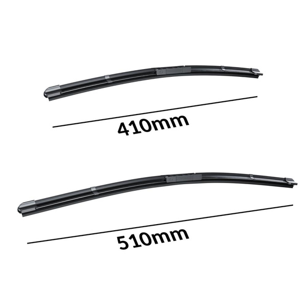 Vordere Scheibenwischer für Mazda Demio Hatchback (07.1996-02.2003) - Wischerblätter Flach