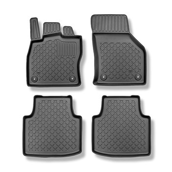 TPE Fußmatten Auto für Skoda Superb III Liftback (05.2015-....) - schwarz Automa