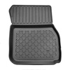 TPE Fußmatten Auto für Renault ZOE Hatchback (06.2019-03.2024) - schwarz Automatten Autoteppiche