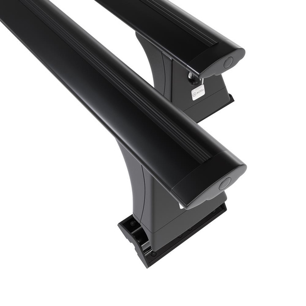 Aluminium-Dachträger für BMW 5er G30 (2017-2023) - schwarz Dachträger Dachgepäckträger - Montagepunkte