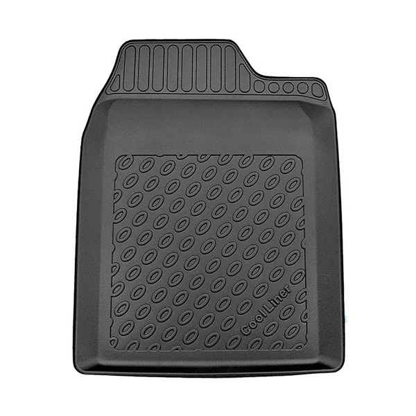 TPE Fußmatten Auto für Aixam Crossline Crossover (2005-2010) - schwarz Automatten Autoteppiche