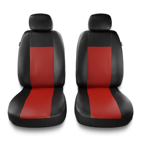 Universal Sitzbezüge Auto für Seat Cordoba I, II (1993-2009) - Vordersitze Autositzbezüge Schonbezüge - 2CM-RD