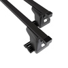 Stahl-Dachträger für Volkswagen Transporter T5 (2010-2015) - schwarz Dachträger Dachgepäckträger - T-profil