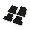 Fußmatten Auto für Mercedes-Benz CLA I C117 Coupé, Shooting Brake (2013-2019) - schwarze Automatten Autoteppiche