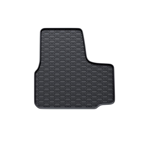 Gummifußmatten Auto für Skoda Citigo Hatchback (2011-2020) - Gummimatten Gummi Fußmatten - schwarz - 4 Stk.