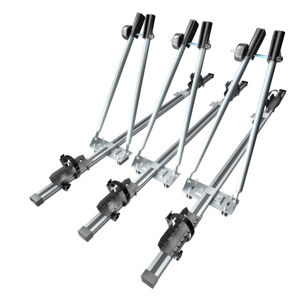 Dachfahrradträger, Dachfahrradhalter mit Schlüssel und Alubalken - 3xM-08