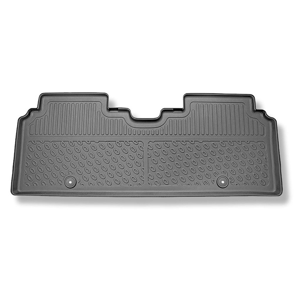 Set Kofferraumschale und angepasste Autoteppiche TPE für: Kia EV6 Crossover (10.2021-....) - oberer Kofferraum (für Multiboden);für doppelter Kofferraumboden in der oberen Position