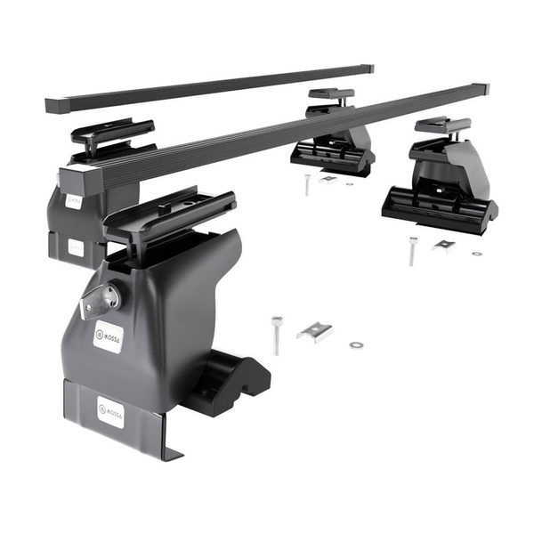 Stahl-Dachträger für Mercedes-Benz CLC CL203 (2008-2011) - schwarz Dachträger Dachgepäckträger - ohne Montagelemente