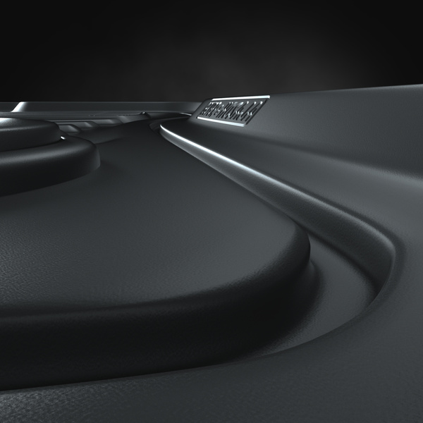 Gummifußmatten Auto für Seat Leon IV (2020-....) - Gummimatten Gummi Fußmatten - schwarze