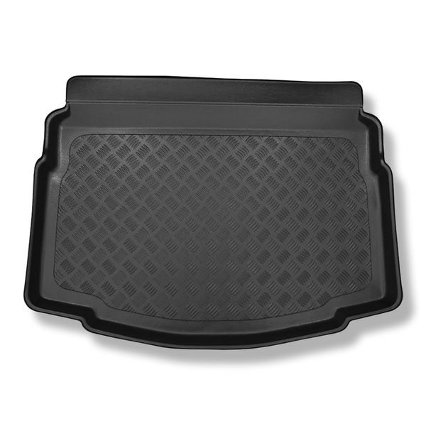Kofferraumwanne für Volkswagen Golf VII Hatchback (10.2012-12.2019) - Kofferraummatte rutschfest Schutzmatte - mit Not-Reserverad / Reparaturset: für obere und untere Ladefläche
