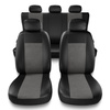 Universal Sitzbezüge Auto für Peugeot 307 I, II (2001-2012) - Autositzbezüge Schonbezüge für Autositze - SU-G