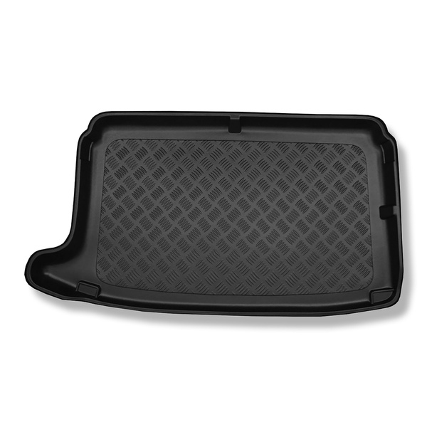 Kofferraumwanne für Volkswagen Polo V 6R Hatchback (05.2009-09.2017) - Kofferraummatte rutschfest Schutzmatte - erhöhte Ladefläche