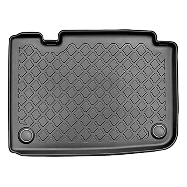 Set Kofferraumschale und angepasste Autoteppiche TPE für: Tesla Model S Liftback (07.2012-03.2015) - Kofferraum hinten;Zwei-Rad-Antrieb