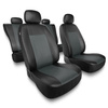 Universal Sitzbezüge Auto für BMW 5er E34, E39, E60, E61, F10, G30, G31 (1988-2019) - Autositzbezüge Schonbezüge für Autositze - CM-G
