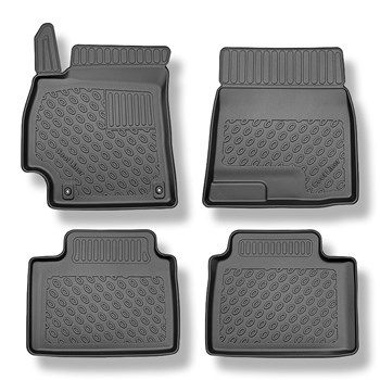 TPE Fußmatten Auto für Hyundai Elantra VII (CN7) Limousine (01.2021-....) - schw
