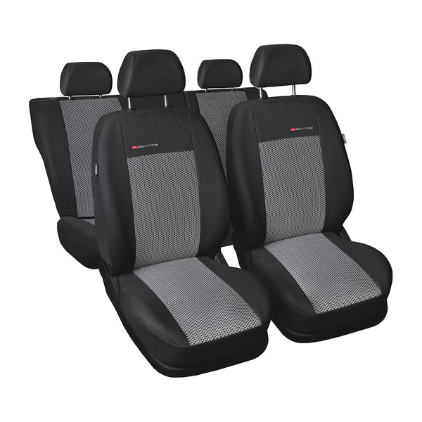 Maßgeschneiderte Sitzbezüge Auto für Ford Focus II Hatchback, Kombi, Limousine (2003-2010) - Autositzbezüge Schonbezüge für Autositze - E2