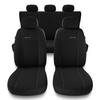 Universal Sitzbezüge Auto für BMW 5er E34, E39, E60, E61, F10, G30, G31 (1988-2019) - Autositzbezüge Schonbezüge für Autositze - PG-1
