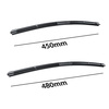 Vordere Scheibenwischer für Mini Hatch R50, R53, R56 Hatchback (06.2001-11.2013) - Wischerblätter Flach