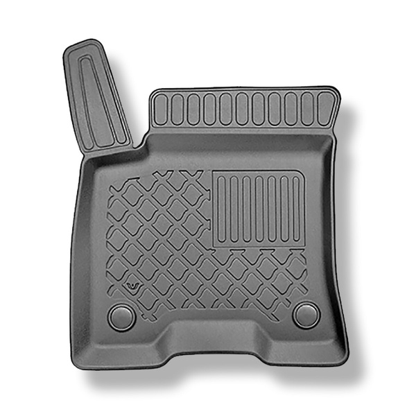 TPE Fußmatten Auto für Mercedes-Benz EQA H243 SUV (03.2021-....) - schwarz Automatten Autoteppiche