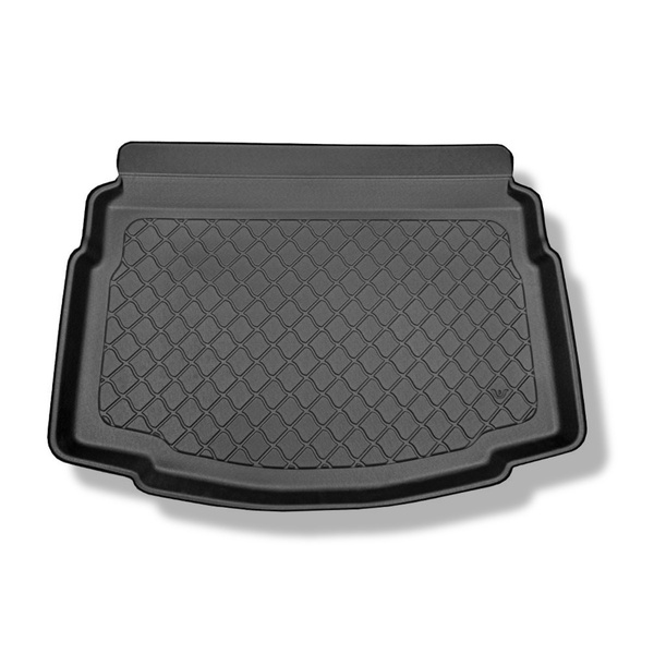 Kofferraumwanne für Volkswagen Golf VII Hatchback (10.2012-12.2019) - Kofferraummatte rutschfest Schutzmatte - mit Not-Reserverad / Reparaturset: für obere und untere Ladefläche