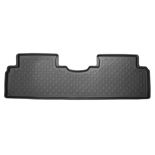 Set Kofferraumschale und angepasste Autoteppiche TPE für: Kia Carens IV MPV (04.2013-08.2019) - 5 Sizte; 3. Reihe umgelegt