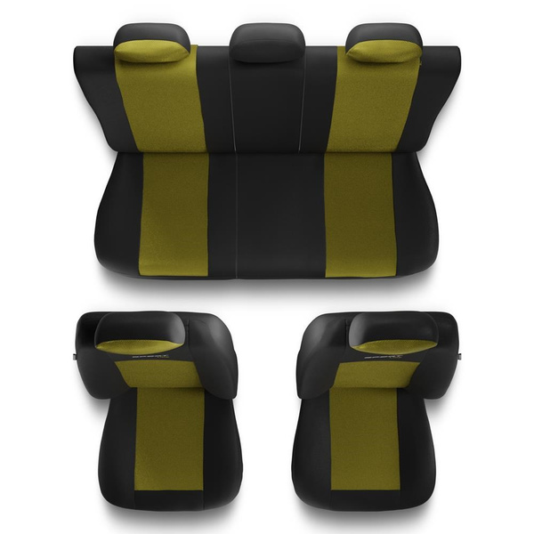 Universal Sitzbezüge Auto für Rover 75 (1999-2005) - Autositzbezüge Schonbezüge für Autositze - S-Y
