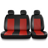 Universal Sitzbezüge Auto für Citroen Jumper I, II, III (1994-....) - Autositzbezüge Schonbezüge für Autositze - BC-RD