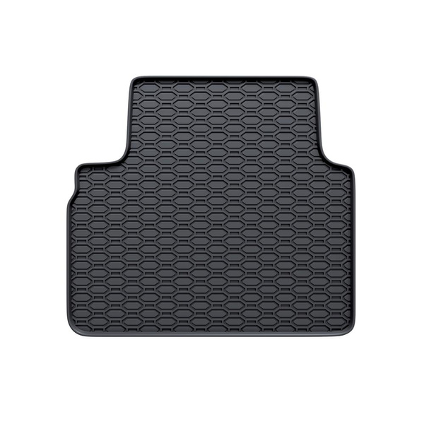 Gummifußmatten Auto für Hyundai ix35 SUV (2009-2015) - Gummimatten Gummi Fußmatten - schwarz - 4 Stk.