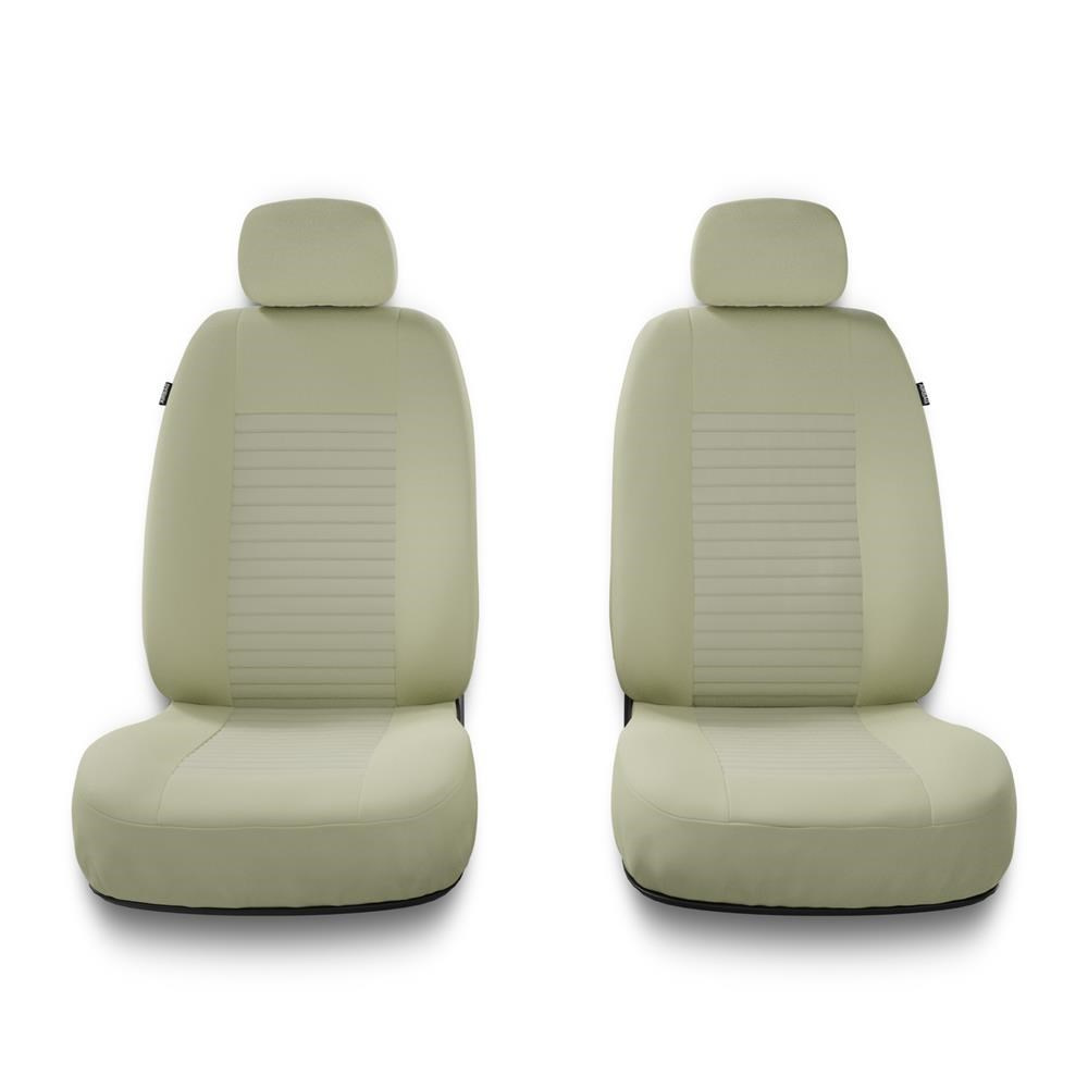 Universal Sitzbezüge Auto für Mazda CX-5 I, II (2011-2019) - Autositzbezüge  Schonbezüge für Autositze - MD-7 Muster 1 (beige)