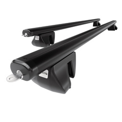 Aluminium-Dachträger für Ssangyong Rodius (2004-2012) - schwarz Dachträger Dachgepäckträger - reling