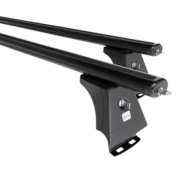 Aluminium-Dachträger für Honda CR-V (2007-2011) - schwarz Dachträger Dachgepäckträger - Montagepunkte