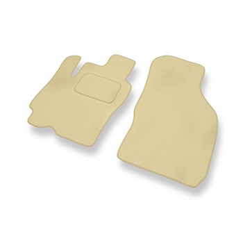 Fußmatten Auto für Hyundai Atos I Hatchback (1997-2004) - Premium Velours beige 